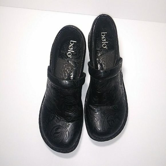 Bolo Black Clogs Size 7.5 - Picture 6 of 8